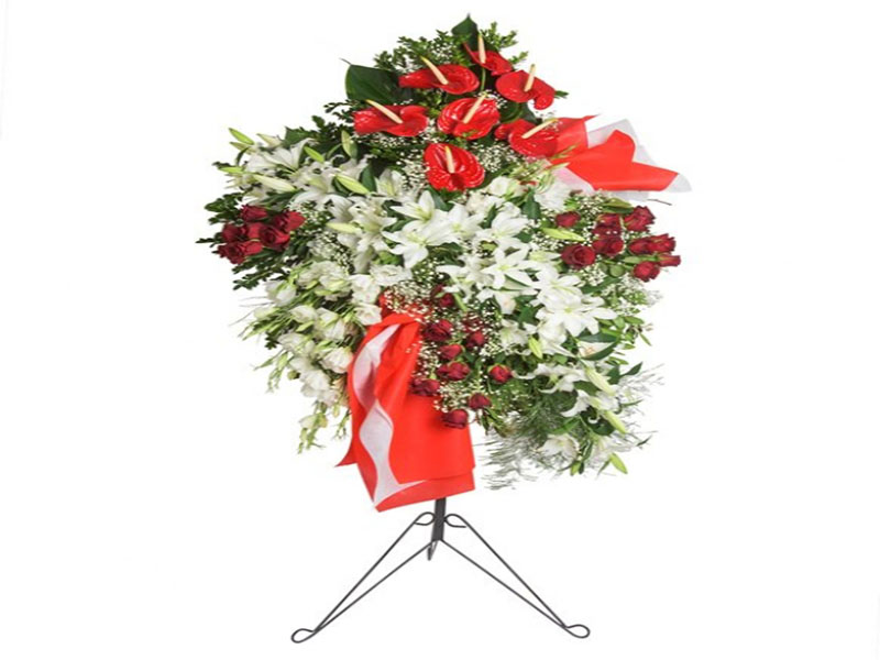 Düğün Açılış Aranjmanı Ferforje